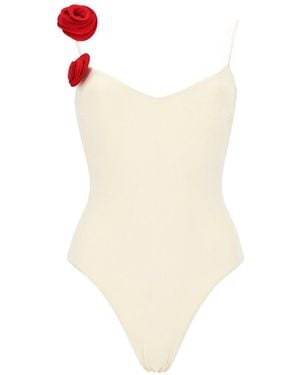 LaRevêche Elegant One-Piece Swimsuit - White