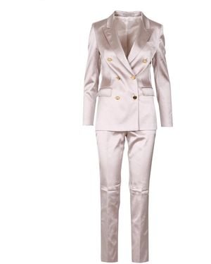 Tagliatore Kleider Powder Pink - Mehrfarbig