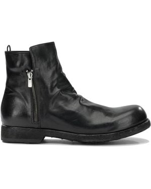 Officine Creative "Bulla Dd" Stiefeletten mit Reißverschluss - Schwarz