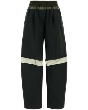 Fendi Cotton Blend Pant - Black