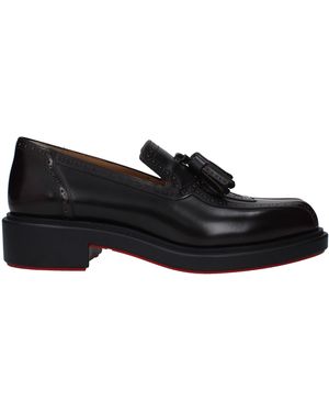 Louboutin Derby Daniloumoc Urban Leather - Black