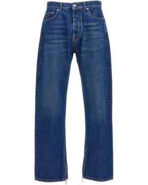 Off-White c/o Virgil Abloh Jeans 'Arrow Tab' - Blau