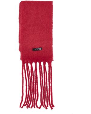 Patou Uni-Schal - Rot