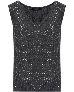 Weekend by Maxmara Tempo Anthracite Top - Black