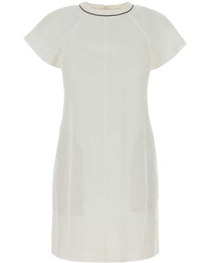 Brunello Cucinelli Abito Corto - White