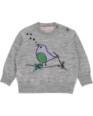Marni Mk198 B Maglia - Gray