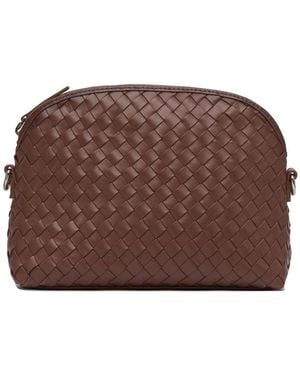 Dragon Diffusion Chunky Fellini Pochette Interlaced Shoulder Pouch 23 X16 X10 Cm - Brown