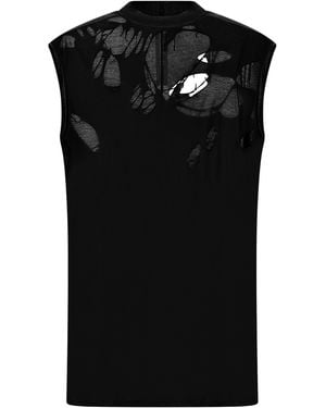 Rick Owens 'Tarp T' Top - Black