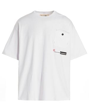 Incotex Logo bedrucktes T -Shirt - Weiß
