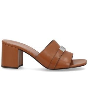 Tory Burch Leelee Heeled Mule - Brown