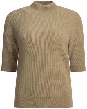 Brunello Cucinelli Rollkragenpullover aus Kaschmir - Braun