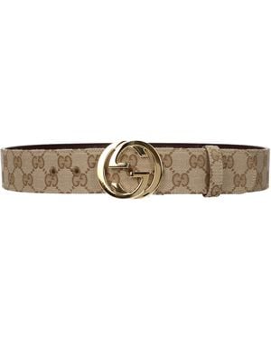 Gucci Fabric Belt - Natural