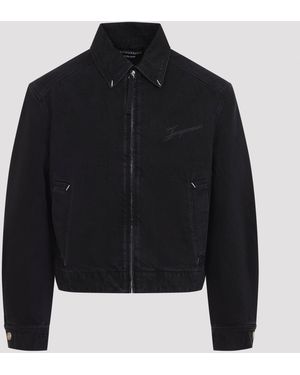 Jacquemus La Veste De Nimes Canevas Jacke - Schwarz