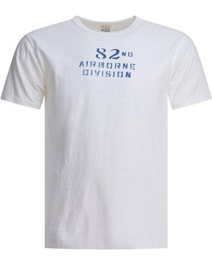Buzz Rickson's 82Nd Airborne Division T-Shirts - White