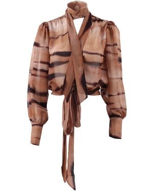 Elisabetta Franchi I Have To Go To The Hospital - Brown