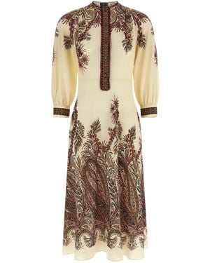 Etro Vestido estampado - Neutro