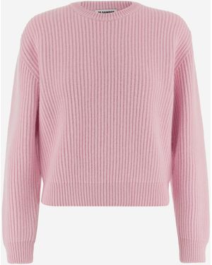 Jil Sander Wollpullover - Pink