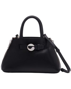 Coperni Mini-Datentasche Leder Schwarz