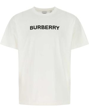Burberry Cotton T-Shirt - White