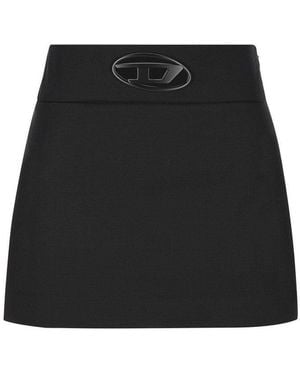 DIESEL Chic Mini Skirt For - Black