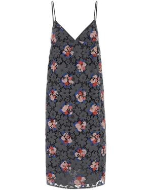 Fendi Printed Lace Dress - Multicolour