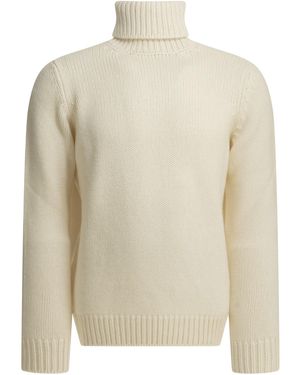 Altum Cashmere Turtleneck Sweater - White