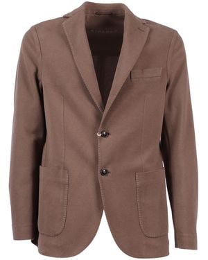 Circolo 1901 Blazer G.Dyed Oxford - Brown