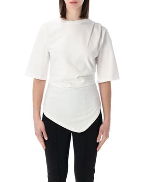 Rohe Elegant Organic Cotton Mini T-Shirt For - White