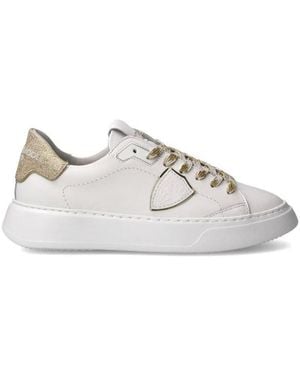 Philippe Model Temple Low - White