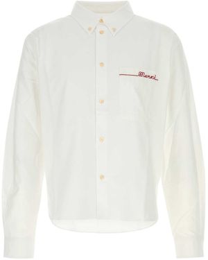 Marni White Oxford Shirt