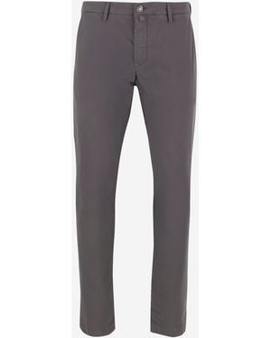 Jacob Cohen Stretch -Baumwollhosen - Grau