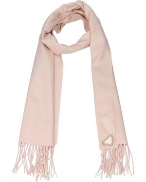 Prada Silk Scarf/Powder - Pink