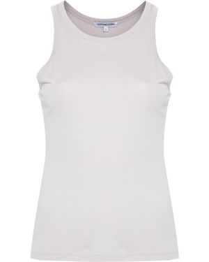 Cotton Citizen Katoenen Burger De Standaardtank - Wit