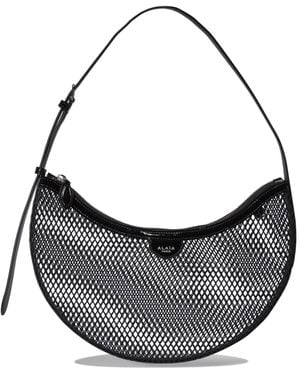 Alaïa "Demi Lune One Piece" Shoulder Bag - Grey
