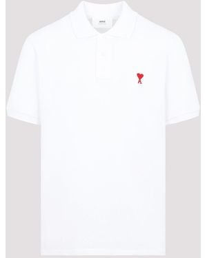 Ami Paris Polo - Bianco