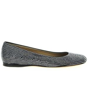 Loewe Toy Strass Ballerina Flats - Blue