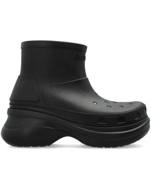 Balenciaga X Crocs Enkellaarzen - Zwart