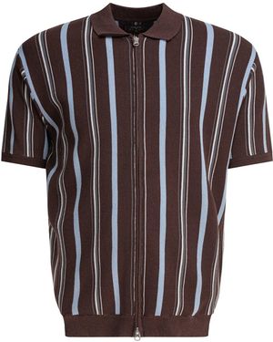 Beams Plus Strahlen plus Poloshirts - Schwarz