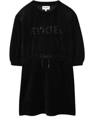 Sonia Rykiel Dress With Logo - Black