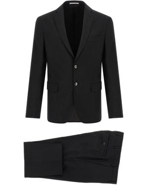 Pal Zileri Wollkleid Ceremony Line - Schwarz