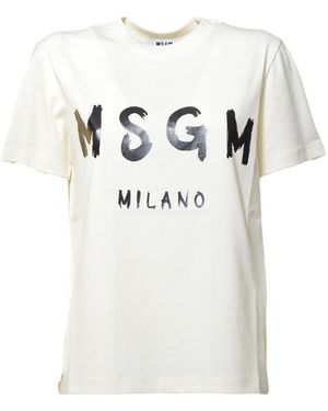 MSGM T-Shirts und Polos - Weiß