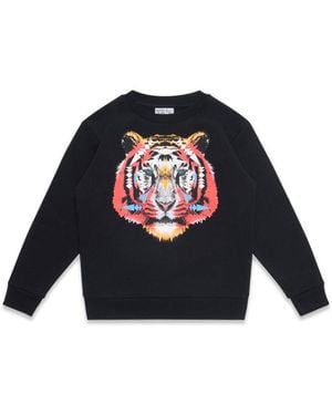 Marcelo Burlon Cross Tiger Crewneck - Black