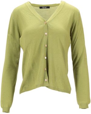 LA ROSE Strickjacke Grün