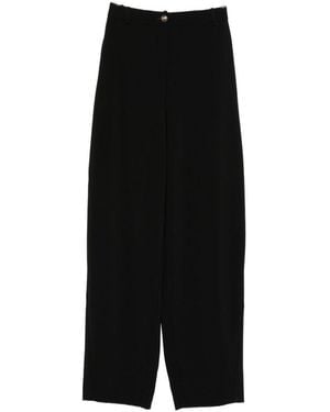 Elisabetta Franchi Wide-Leg Pants - Black