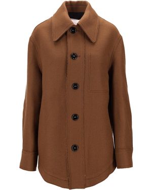 Ami Paris Veste Boutonnee - Braun