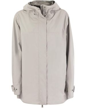 Herno Laminar Parka With Hood - Grey