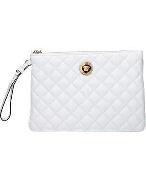 Versace Pochette Leather - White