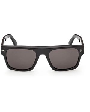 Tom Ford Zonnebril Ft1337 01 A Cyrus Zwart/grijs Gradiënt Herens