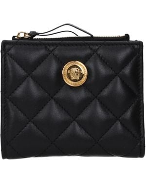 Versace Wallet Leather - Black