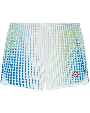 CASABLANCA Printed Shorts - Blue